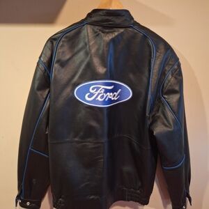 Ford racing leather jacket